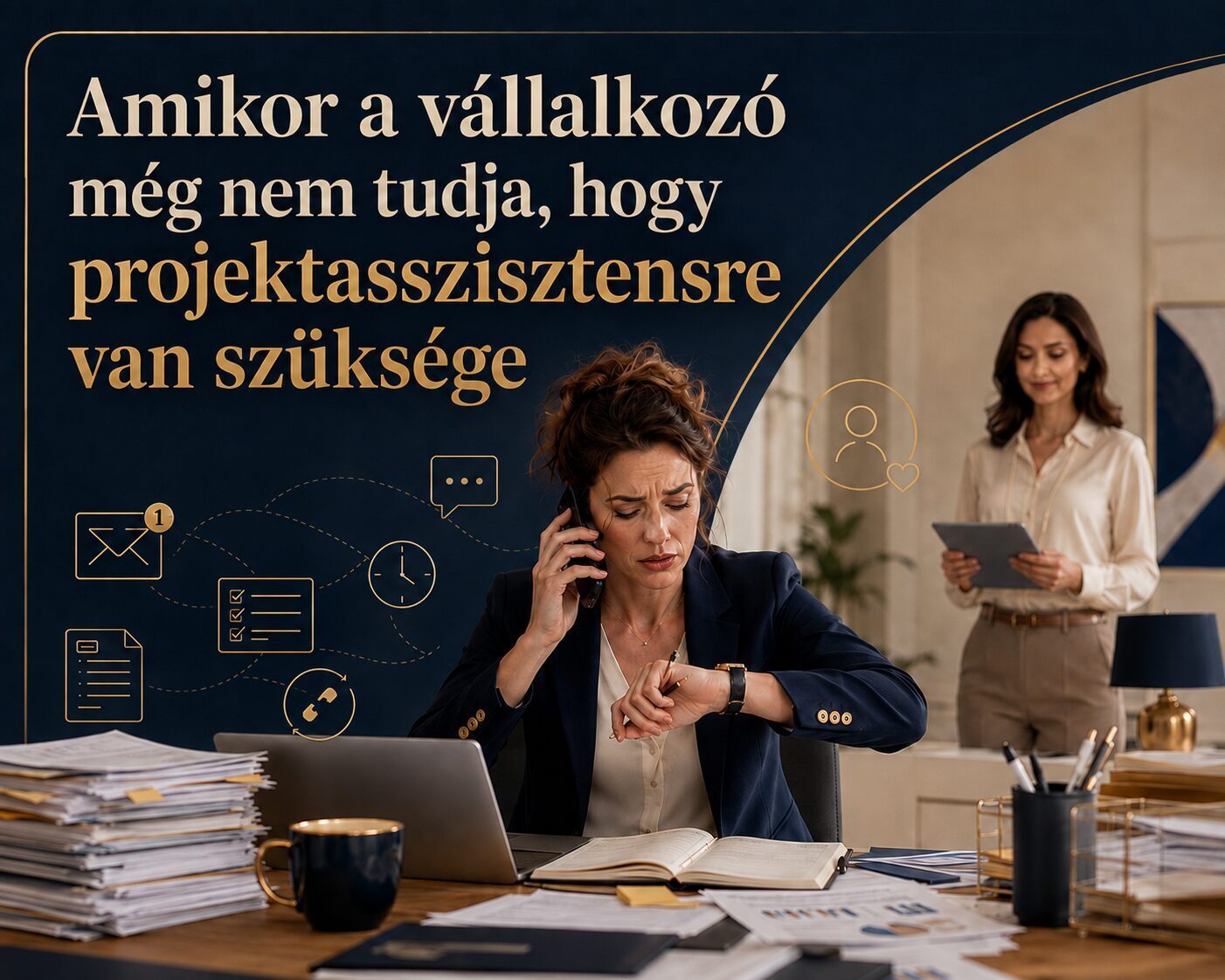 Amikor a vállalkozó még nem tudja, hogy projektasszisztensre van szüksége