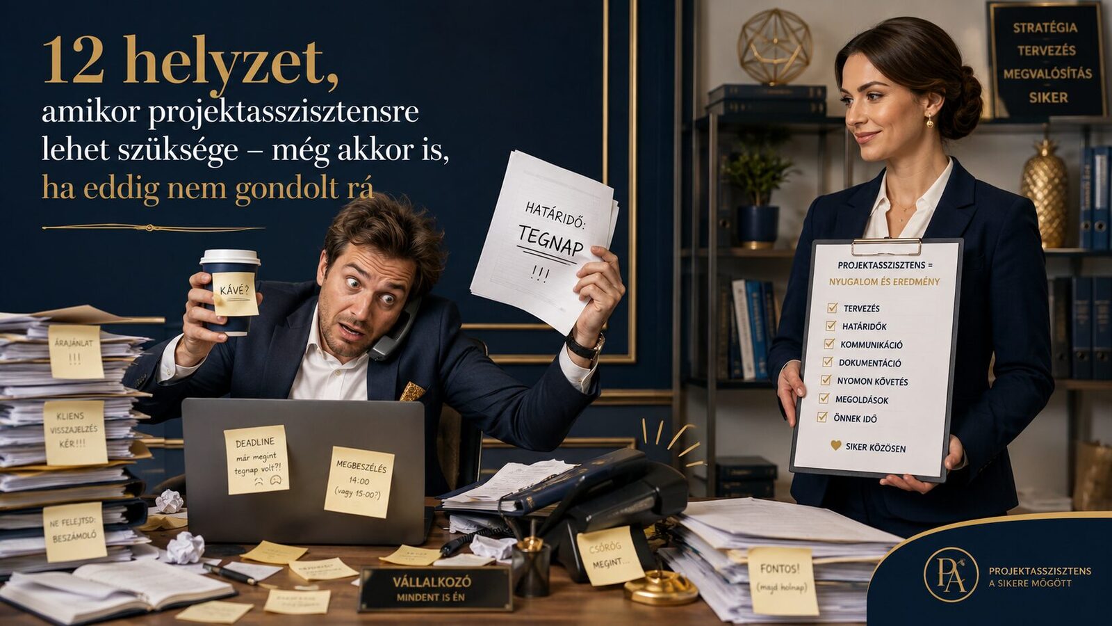 12 helyzet, amikor projektasszisztensre lehet szüksége – még akkor is, ha eddig nem gondolt rá