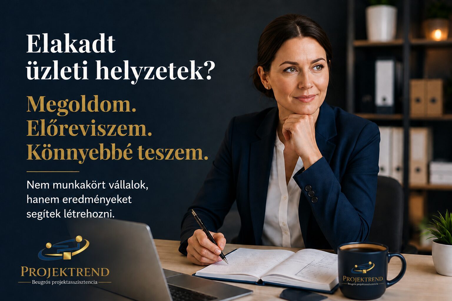 Nem munkakört vállalok, hanem elakadt üzleti helyzeteket oldok meg