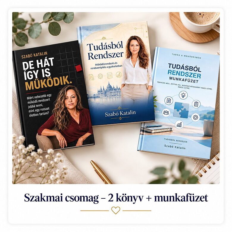 Szakmai csomag – 2 könyv + munkafüzet