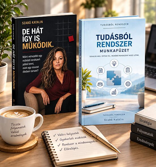 De hát így is működik. + Tudásból Rendszer – Munkafüzet