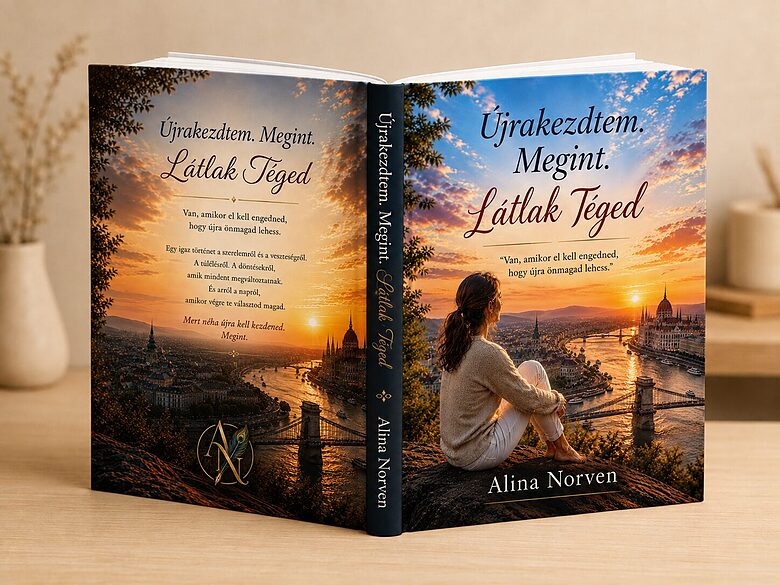 Az Újrakezdtem. Megint. – Látlak Téged című Alina Norven-könyv eredeti bemutatóképe