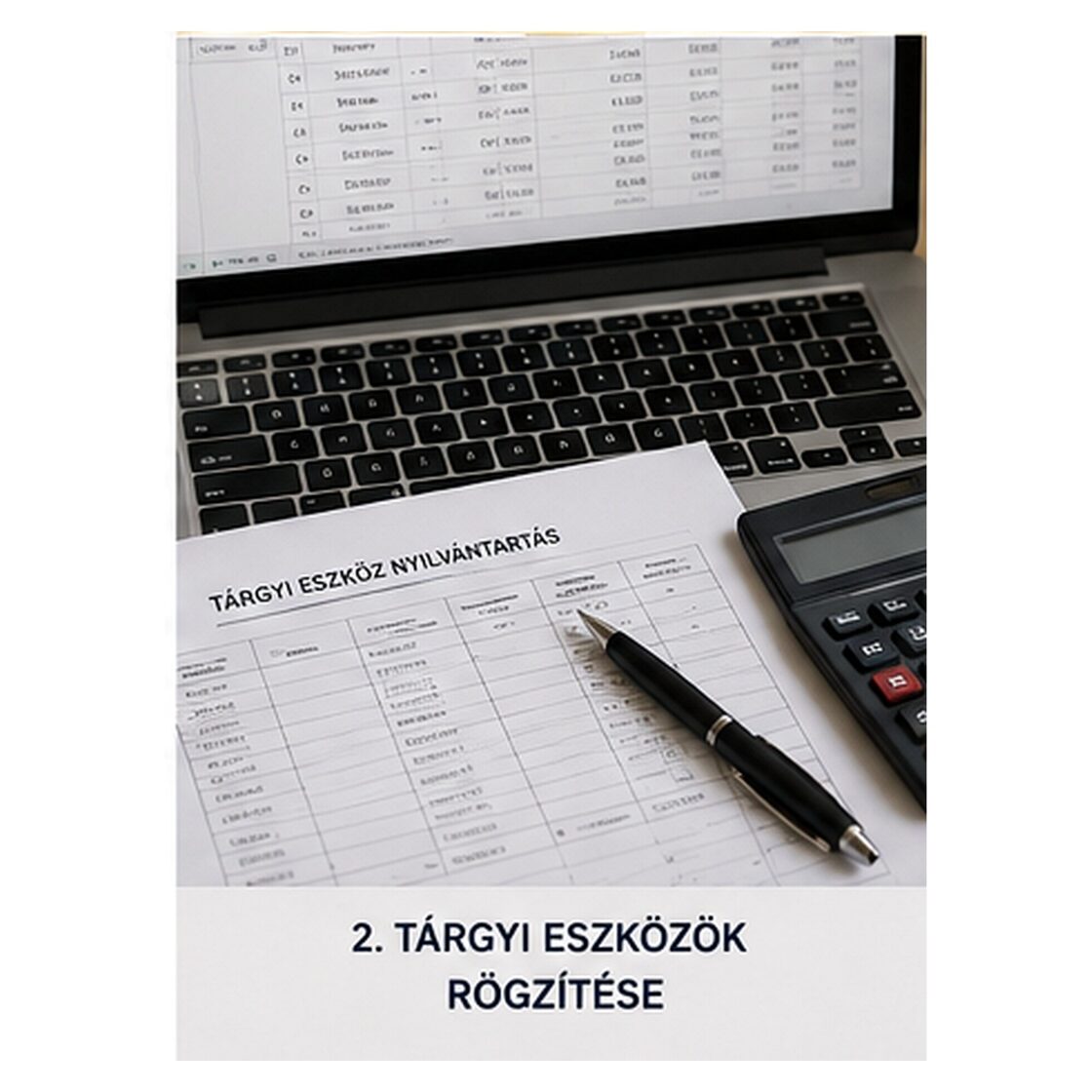 Tárgyi eszközök rögzítése